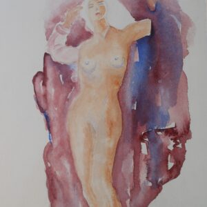 Akt 46 x 32cm