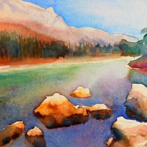 An der Gail 46 x 32cm