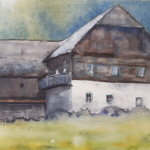 Bauernhaus 46x32 cm