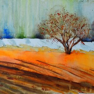 Baum-Acker 46 x 32cm