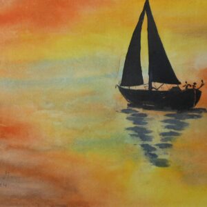 Boot 46x32 cm