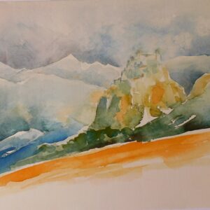 Burg Hochosterwitz 46 x 32cm