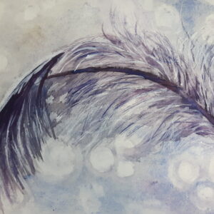 Feder 46x32 cm