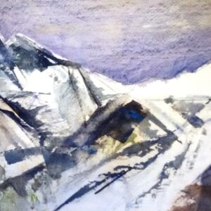 Gr.Glockner 46 x 32cm