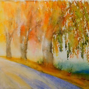 Herbstnebel 46x32 cm