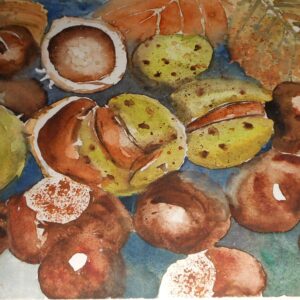 Kastanien 46x32 cm