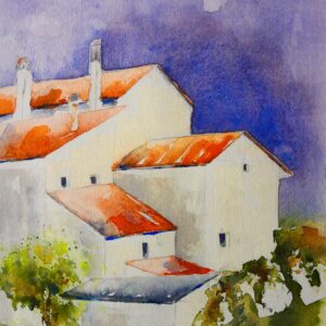 Landschaft Italien 46 x 32cm