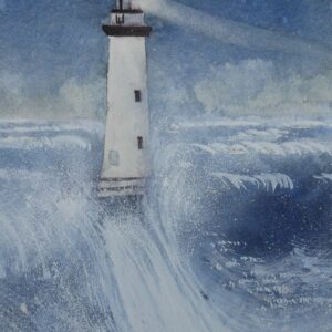 Leuchtturm 46x32 cm