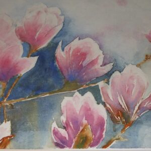 Magnolien 46x32 cm
