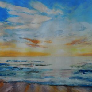 Meerblick 46 x 32cm