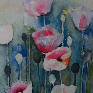 Mohnblumen 46x32 cm