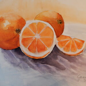 Orangen 46x32 cm