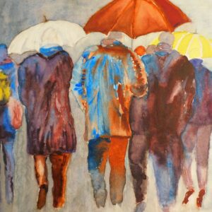 Regentag 46 x 32cm