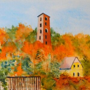 Schrottenturm 46 x 32cm