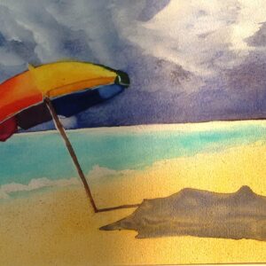 Sonnenschirm 46x32 cm