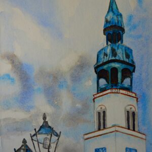 Stadtkirche St.Marien in Celle 46 x 32cm