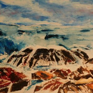Wildes Meer 46 x 32cm