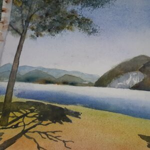 Wolfgangsee 46 x 32cm